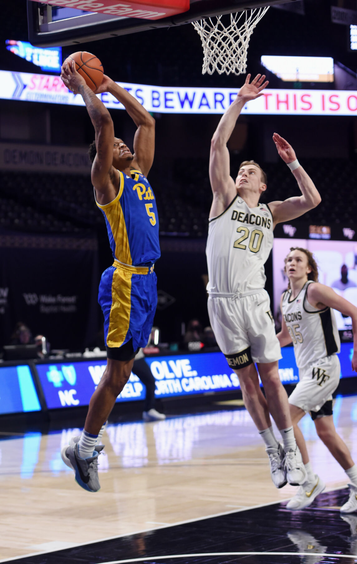 Pittsburgh Wake Forest basketball 15